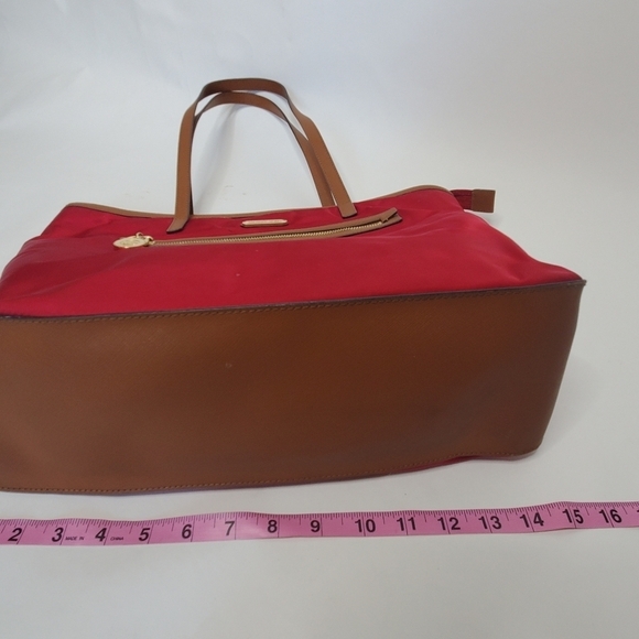 Michael Kors Women's Red Tote Bag - Picture 7 of 13